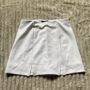 Cute White Skorts (Skirt Shorts)
